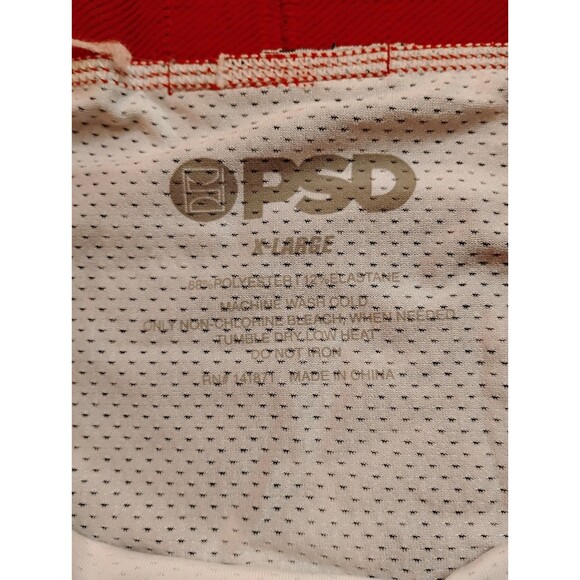 Men's PSD Boxer Briefs Money Shreds Gray Red XL - Picture 3 of 5